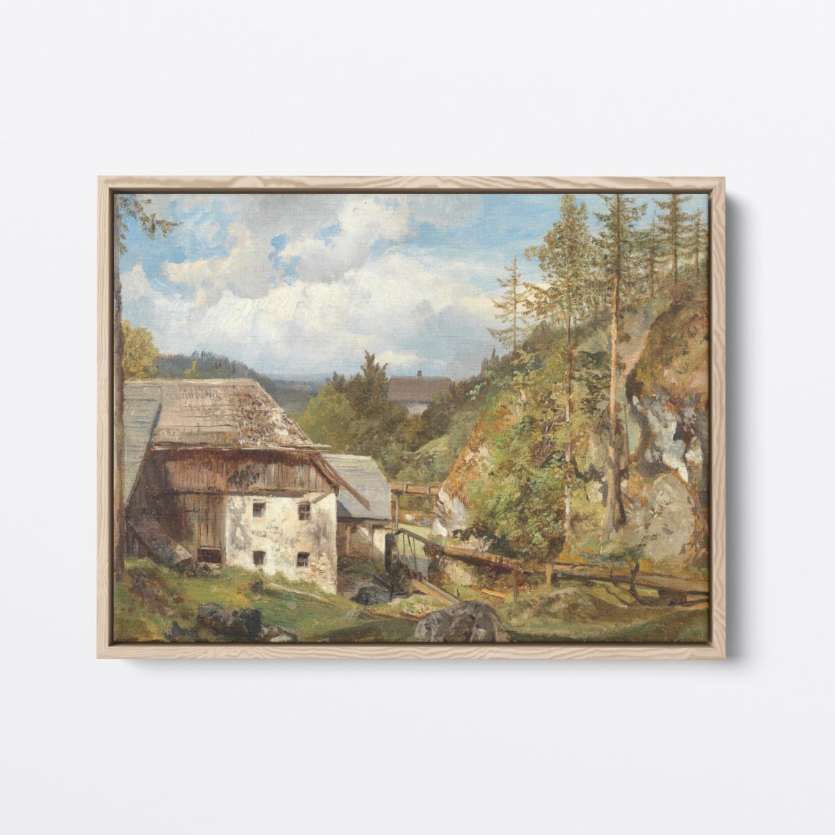 Frontier Village | Emil Schindler | Ave Legato | Canvas Art Prints | Vintage Artwork