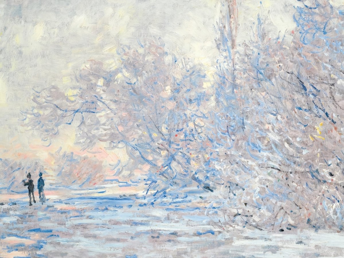 Frost at Giverny | Claude Monet | Ave Legato Art Prints