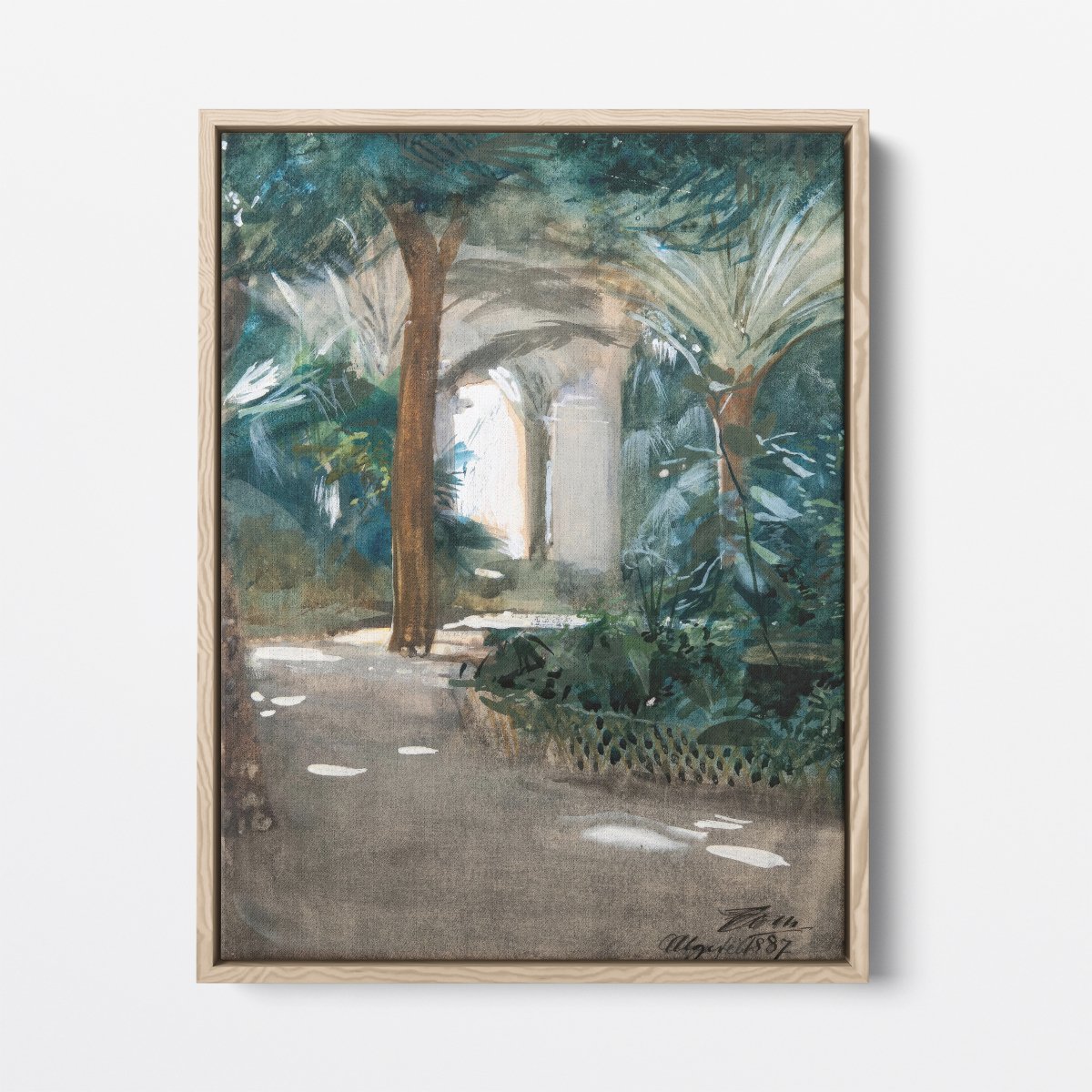 Garden in Algiers | Anders Zorn | Ave Legato Art Prints