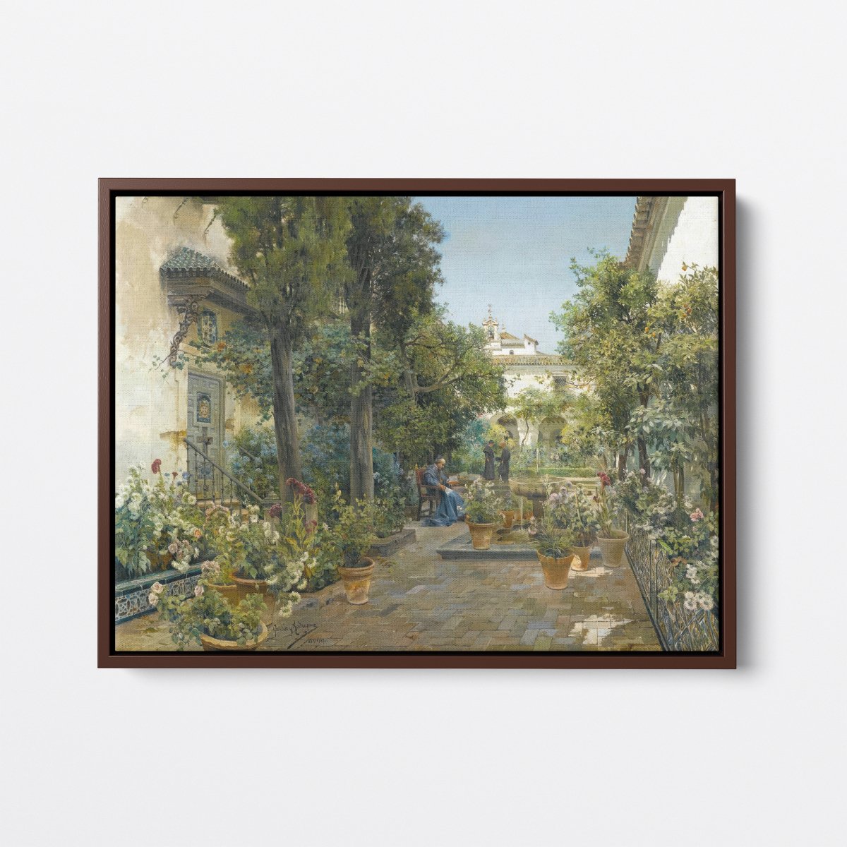 Garden in Seville | Manuel García y Rodríguez | Ave Legato Art Prints