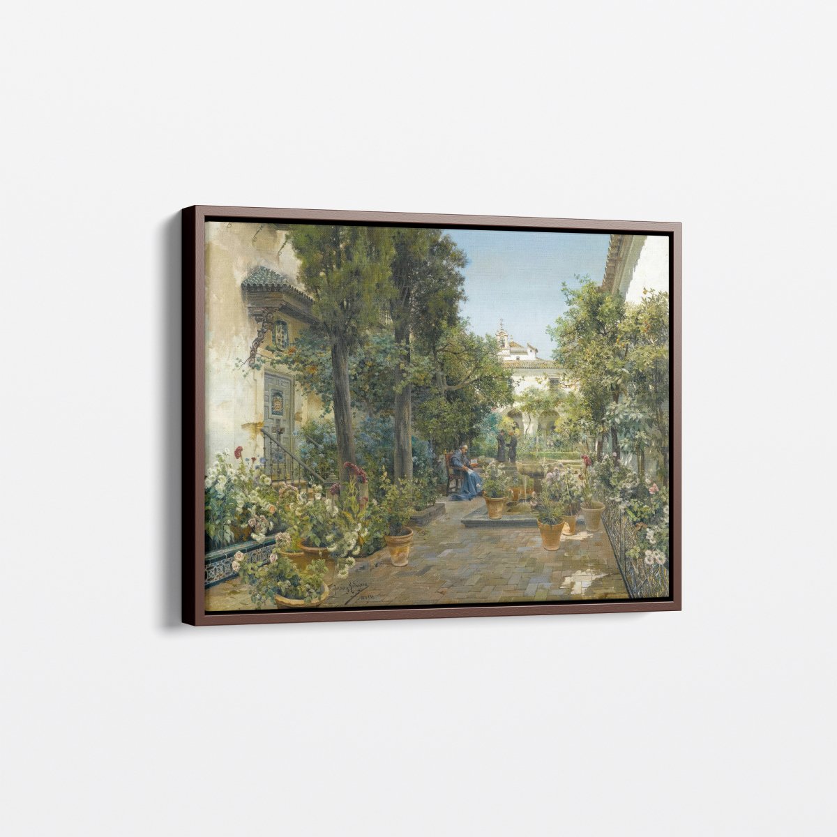 Garden in Seville | Manuel García y Rodríguez | Ave Legato Art Prints