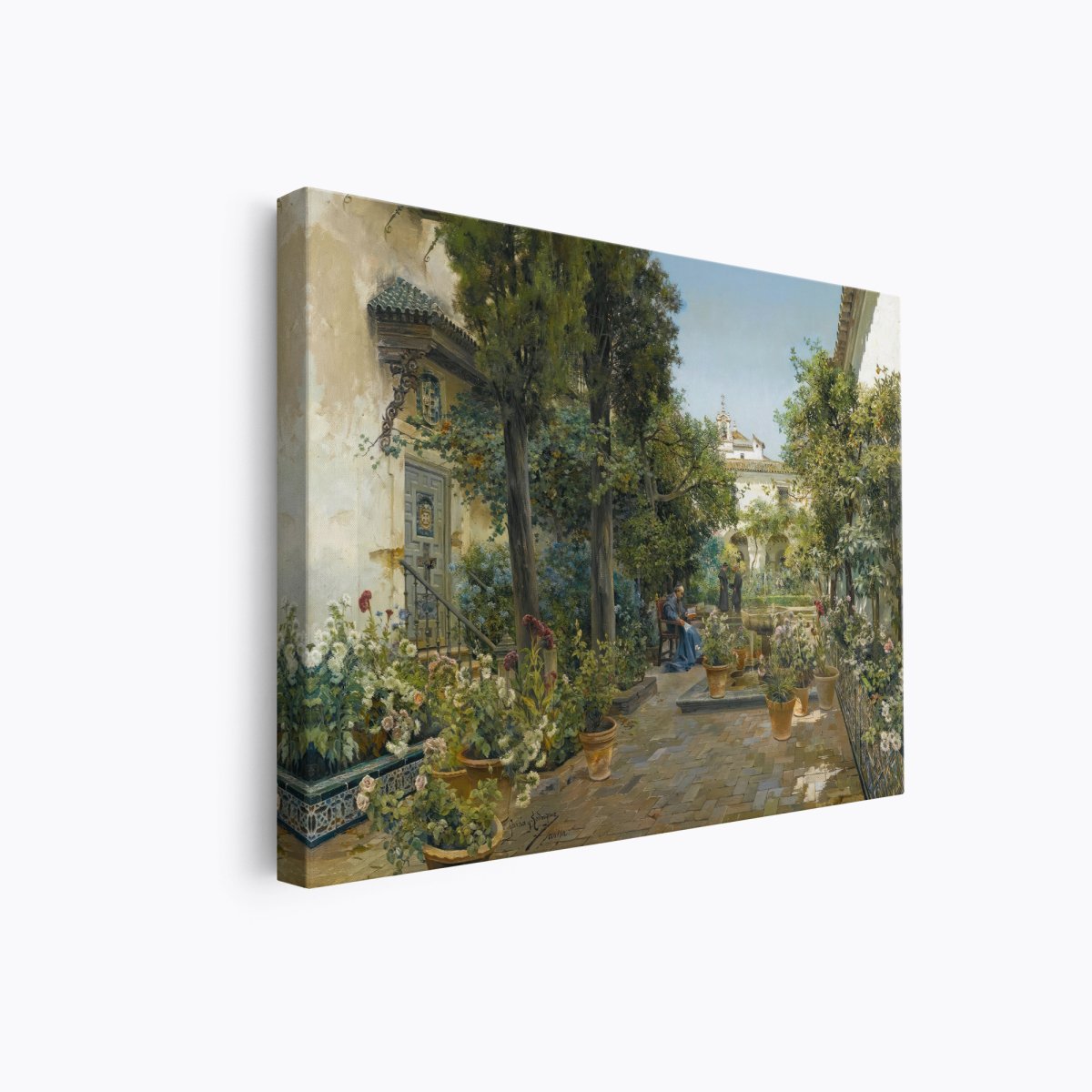 Garden in Seville | Manuel García y Rodríguez | Ave Legato Art Prints