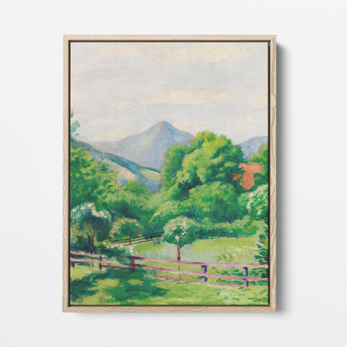 Garden in Tegernsee | August Macke | Ave Legato Art Prints