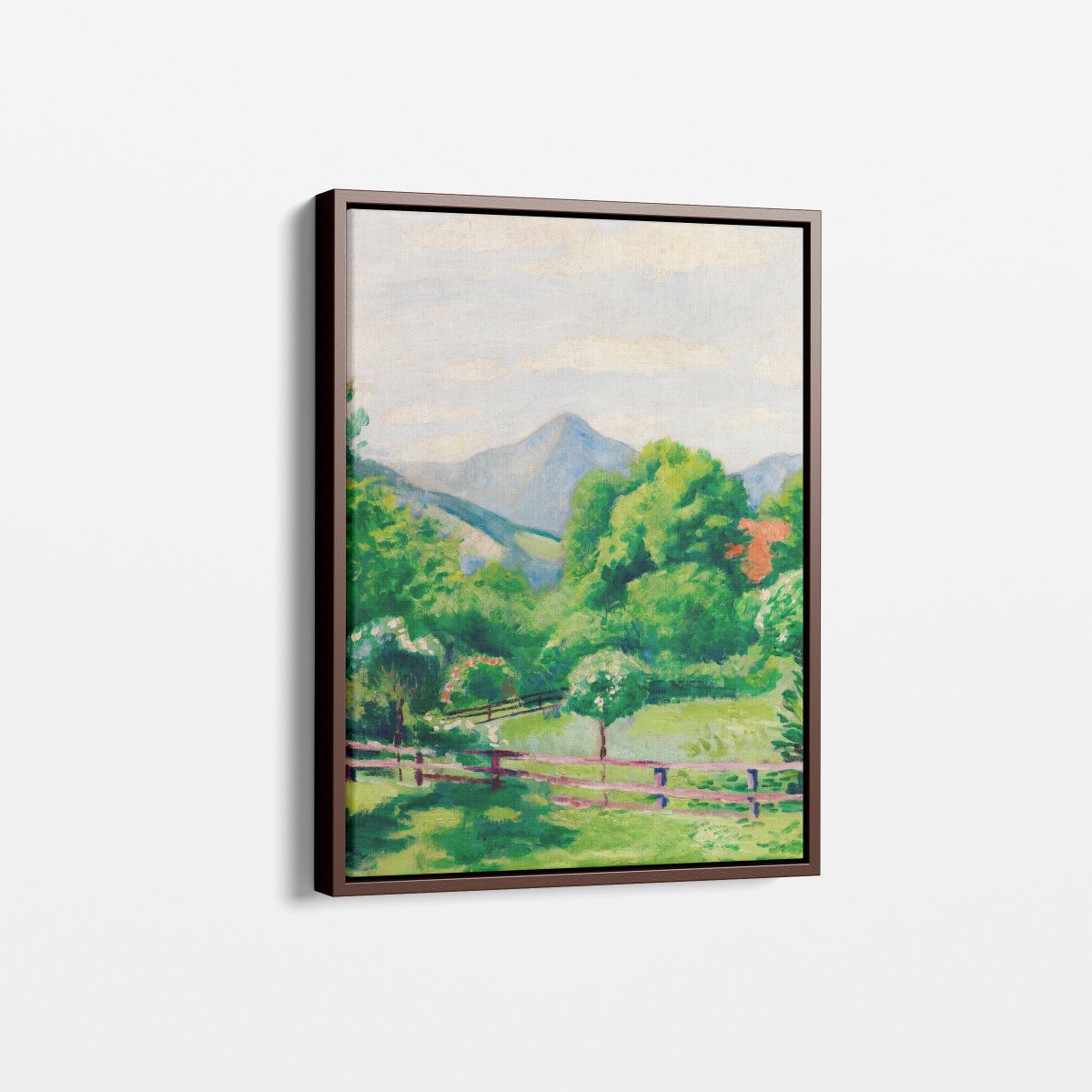 Garden in Tegernsee | August Macke | Ave Legato Art Prints