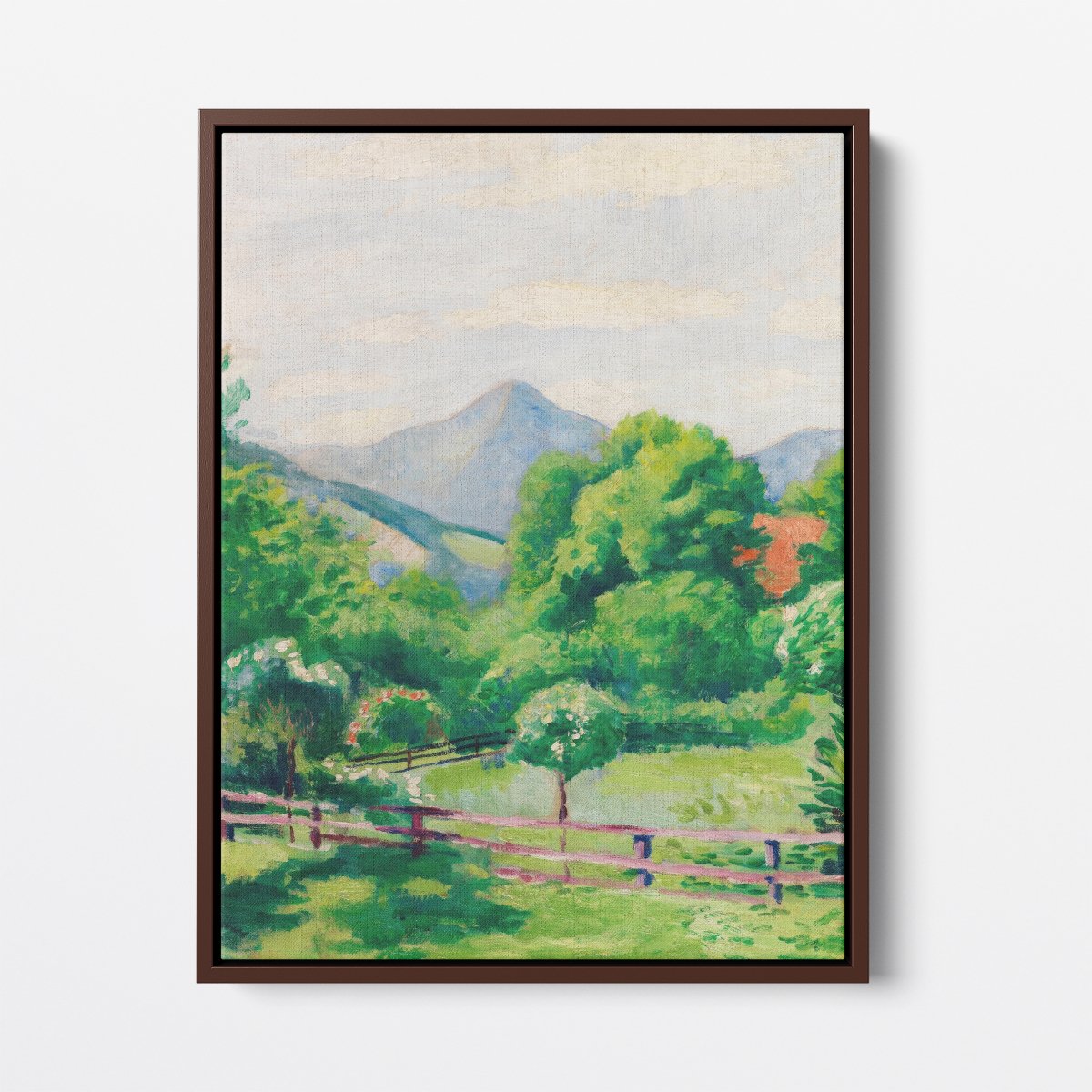 Garden in Tegernsee | August Macke | Ave Legato Art Prints