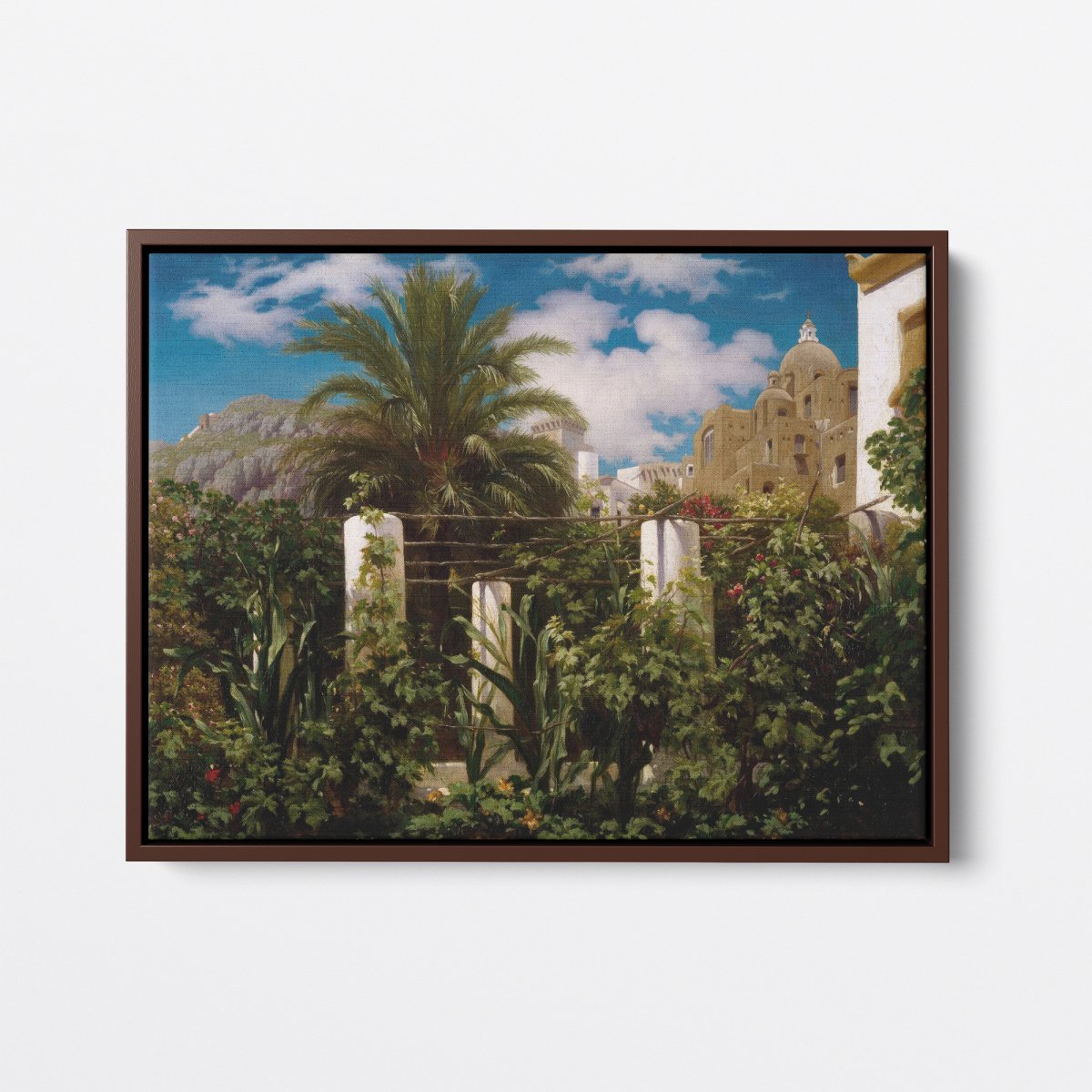 Garden of an Inn, Capri | Frederic Leighton | Ave Legato Art Prints