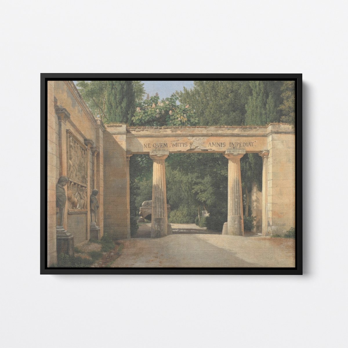 Garden of the Villa Borghese | Christoffer Eckersberg | Ave Legato Art Prints