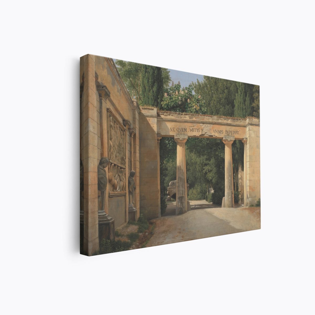 Garden of the Villa Borghese | Christoffer Eckersberg | Ave Legato Art Prints