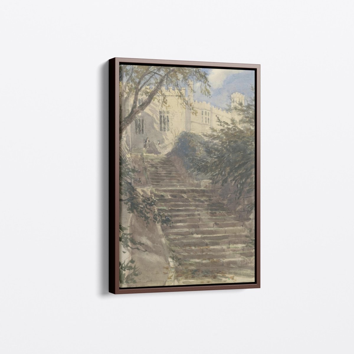 Garden Stairs at Haddon Hall | David Cox | Ave Legato Art Prints