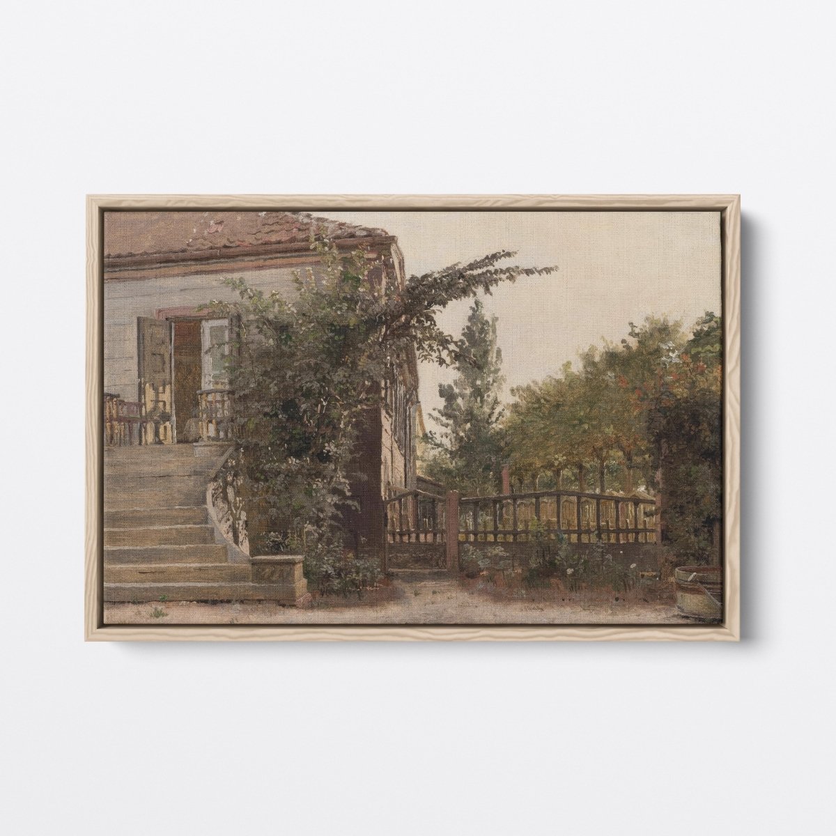 Garden Steps | Christen Købke | Ave Legato Art Prints