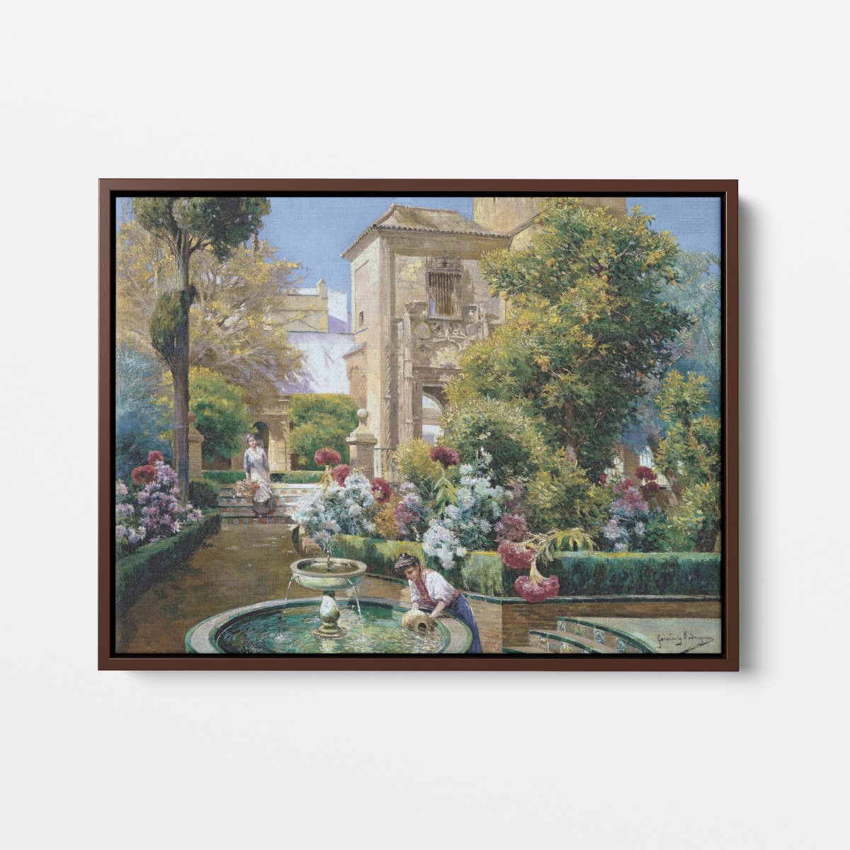 Gardens of the Royal Alcazar | Manuel García y Rodríguez | Ave Legato Art Prints