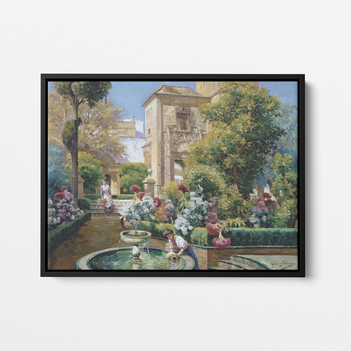 Gardens of the Royal Alcazar | Manuel García y Rodríguez | Ave Legato Art Prints