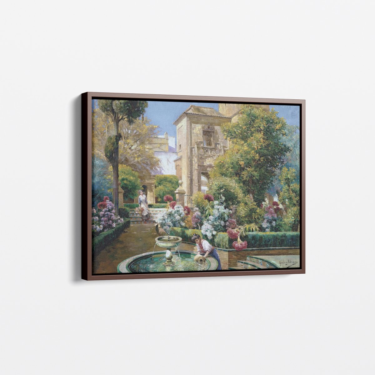 Gardens of the Royal Alcazar | Manuel García y Rodríguez | Ave Legato Art Prints