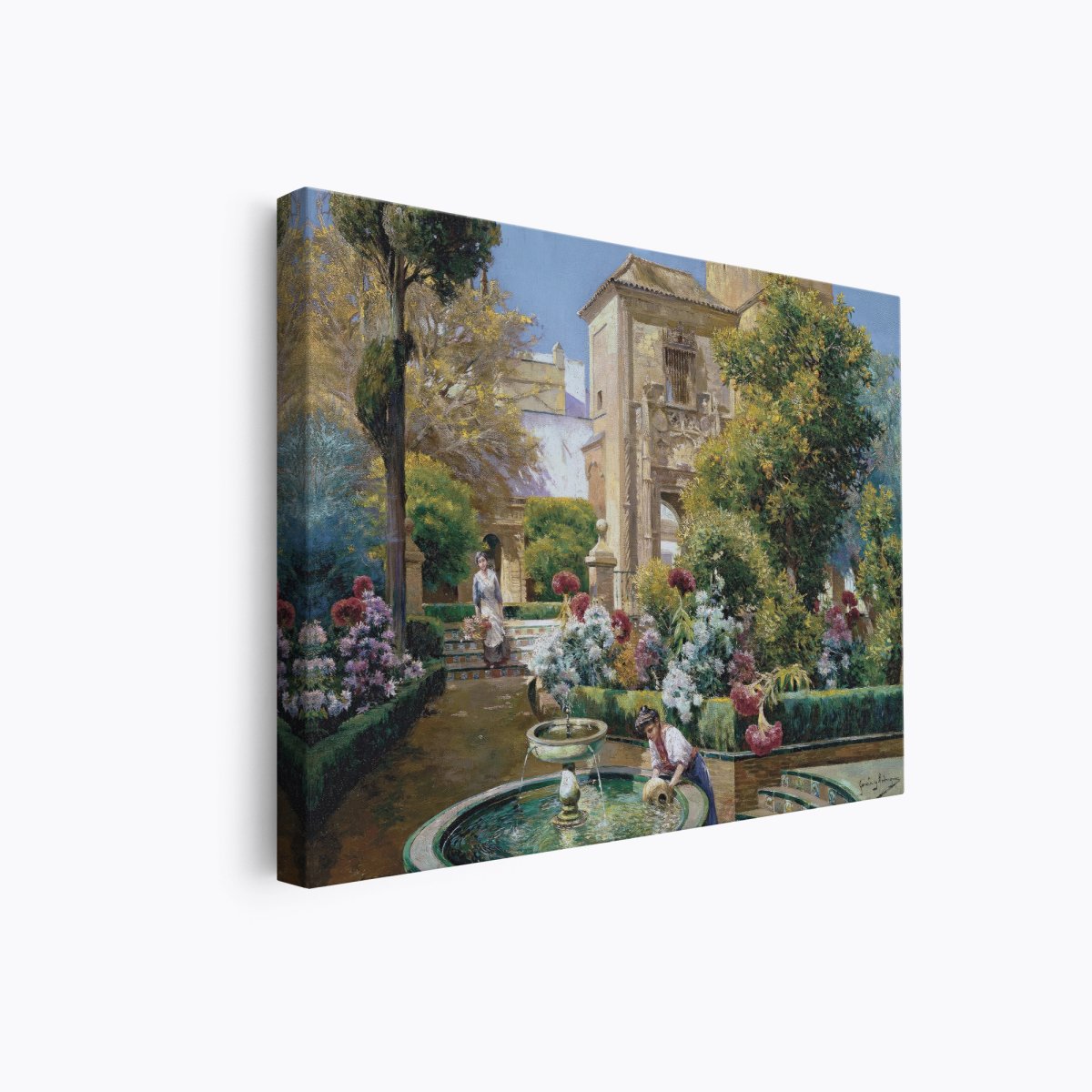 Gardens of the Royal Alcazar | Manuel García y Rodríguez | Ave Legato Art Prints