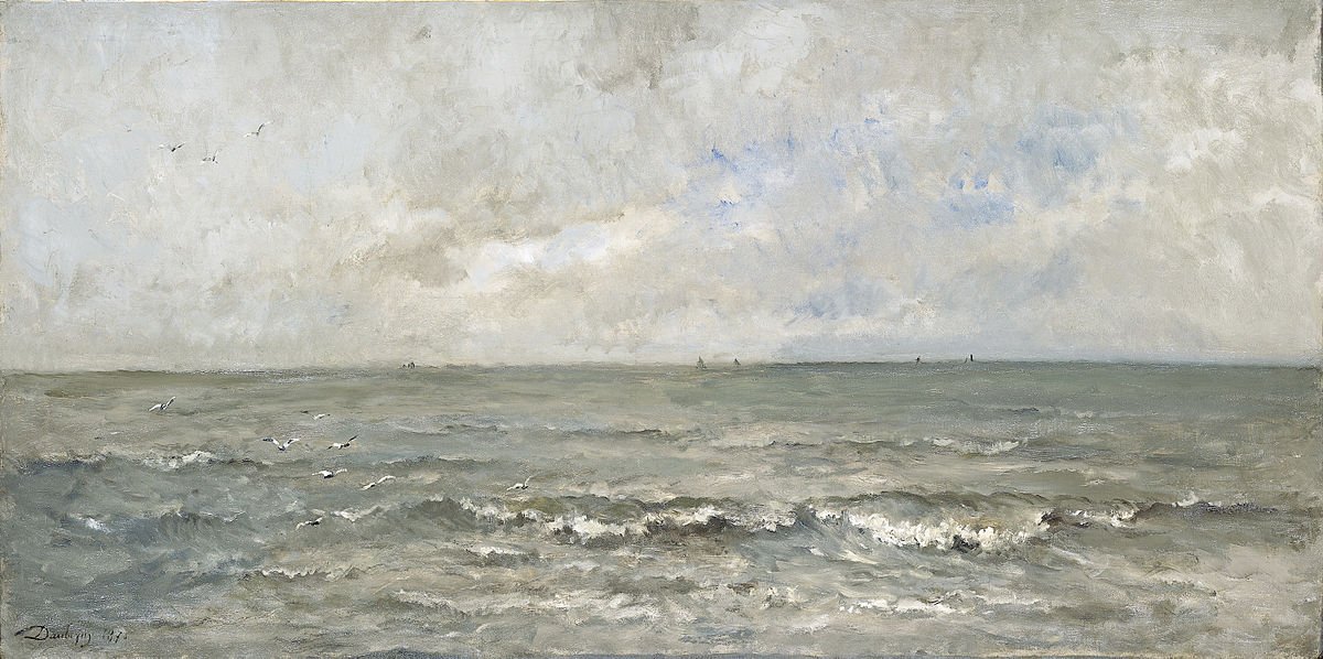 Gazing Into the Infinite Sea | Charles Daubigny | Ave Legato Art Prints