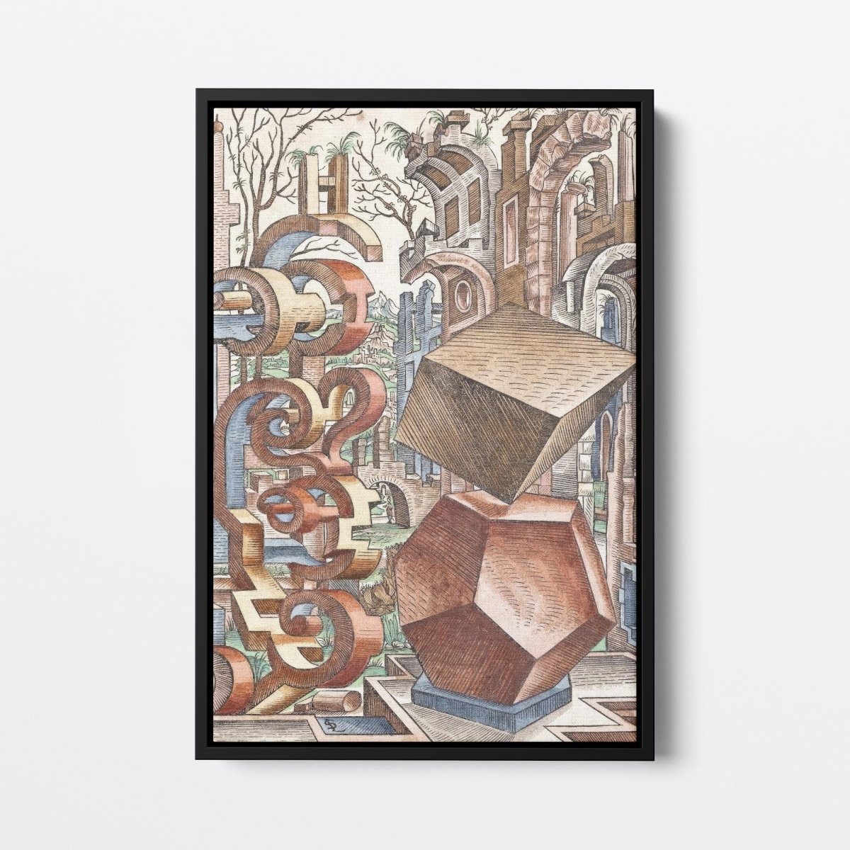 Geometry & Perspective IV | Lorenz Stoer | Ave Legato Art Prints