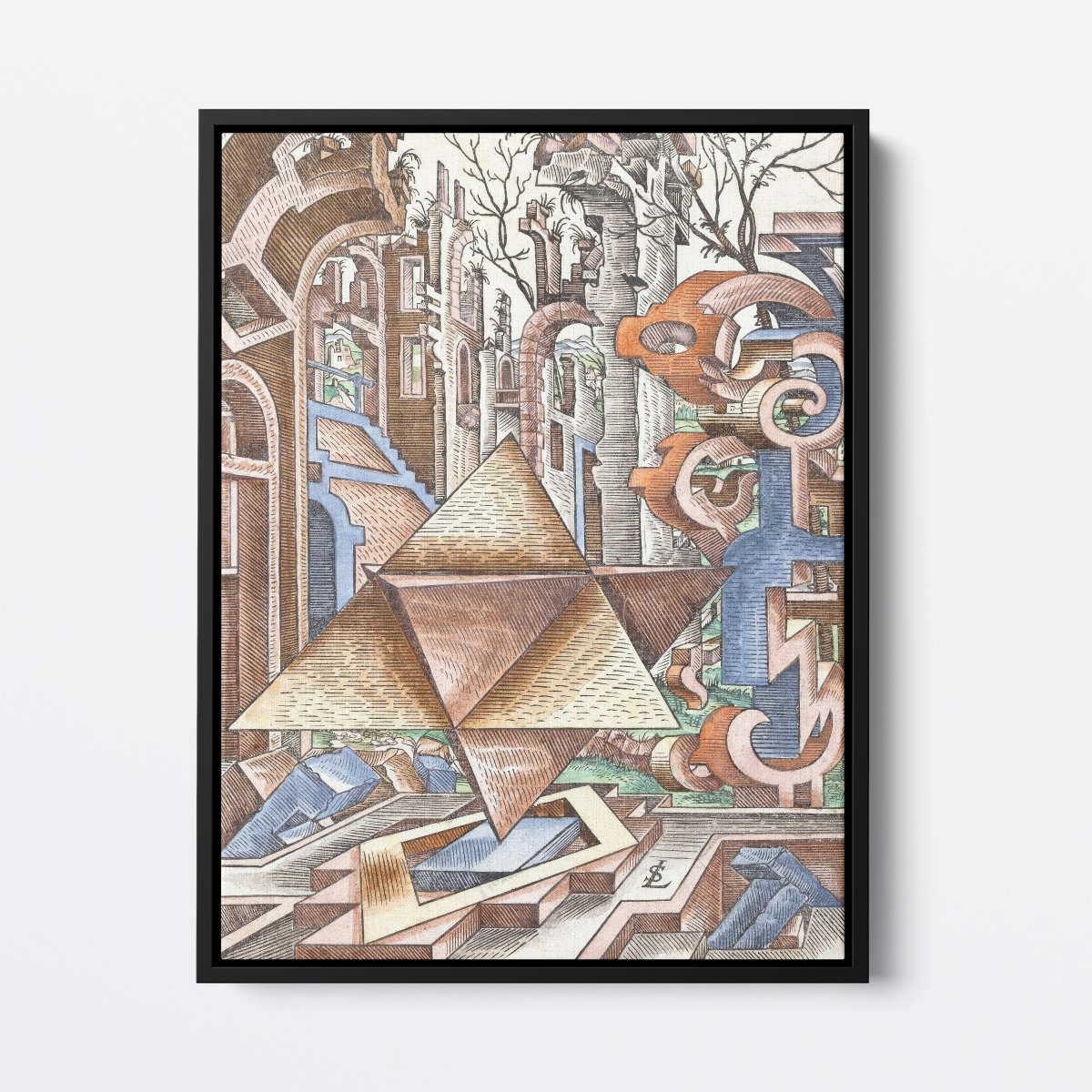 Geometry & Perspective | Lorenz Stoer | Ave Legato Art Prints