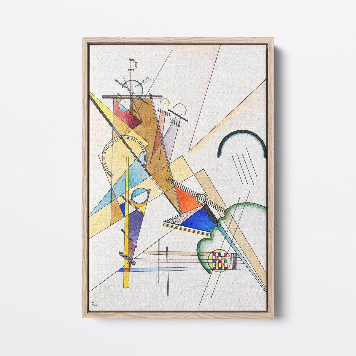 Gewebe (Weaving) | Wassily Kandinsky | Ave Legato Art Prints