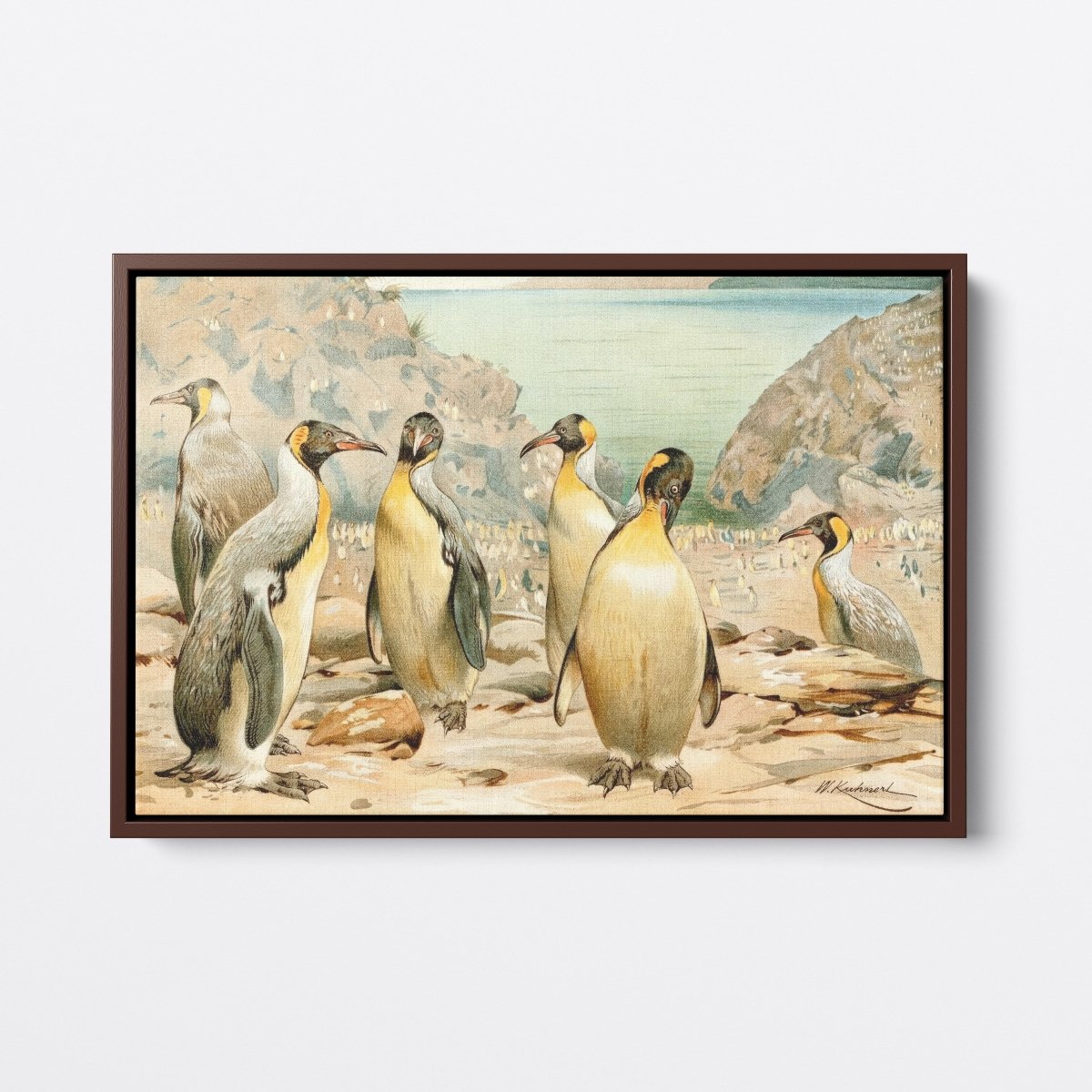 Giant Penguins | Wilhelm Kuhnert | Ave Legato Art Prints