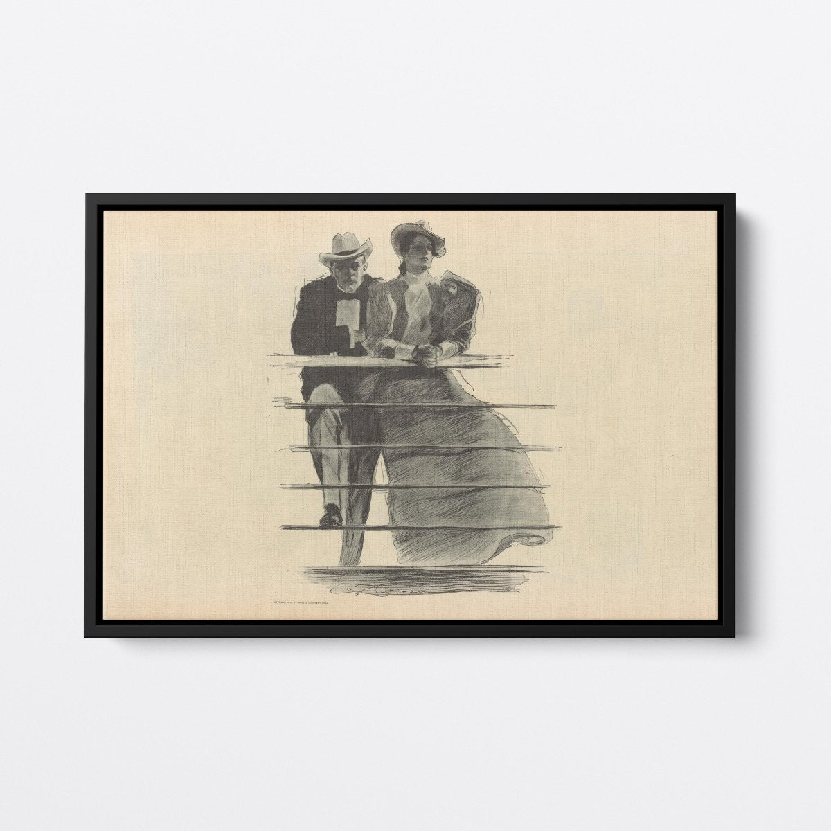 Gibson Couple | Charles Dana Gibson | Ave Legato Art Prints