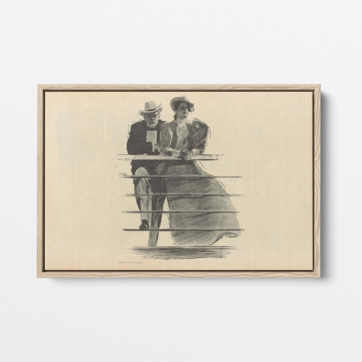 Gibson Couple | Charles Dana Gibson | Ave Legato Art Prints