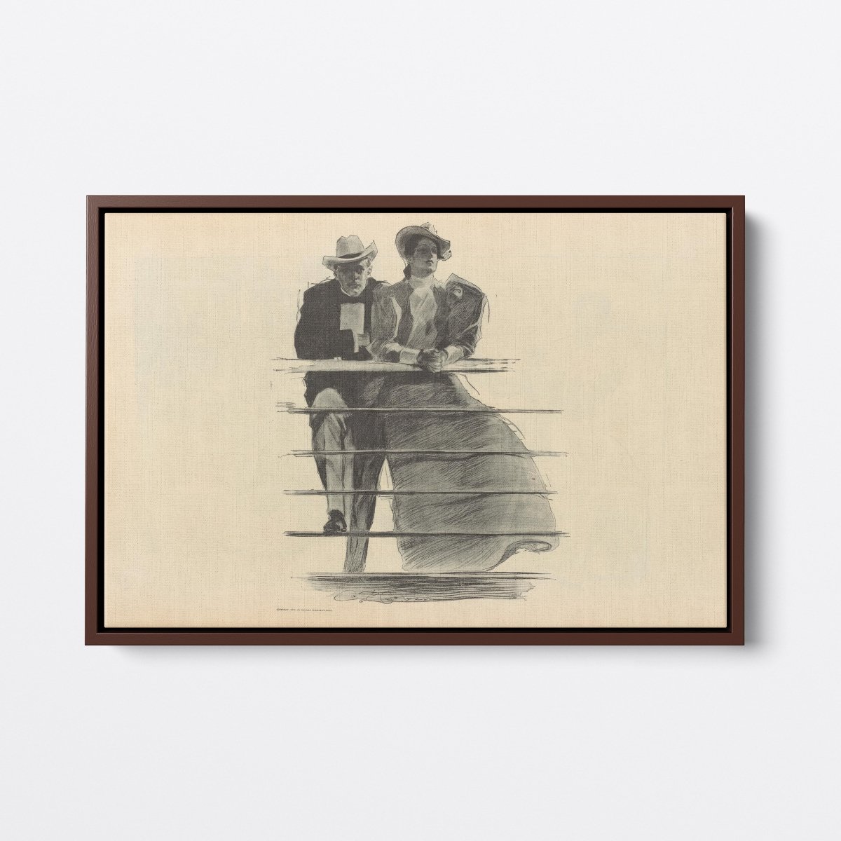 Gibson Couple | Charles Dana Gibson | Ave Legato Art Prints