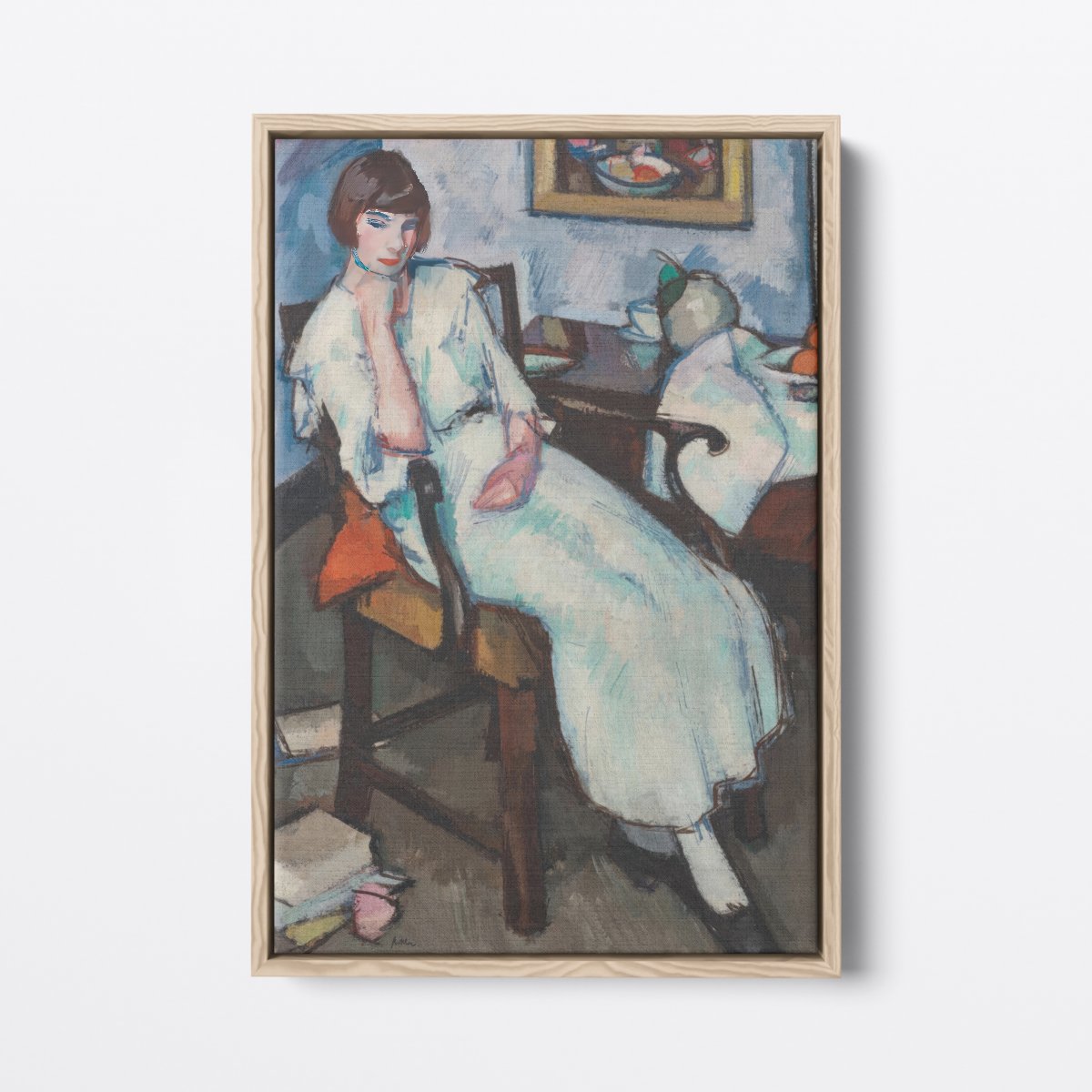 Girl in White | Samuel Peploe | Ave Legato Art Prints