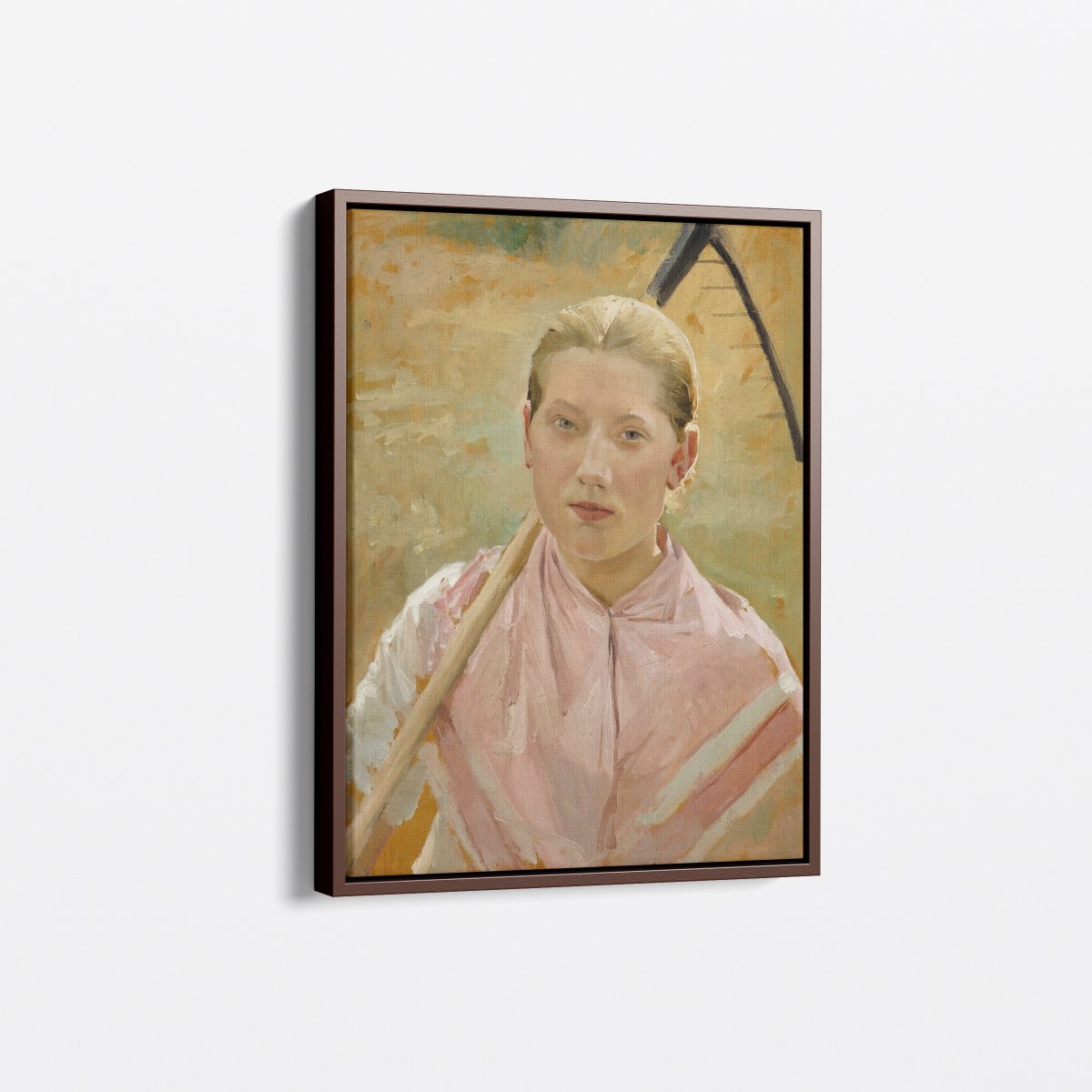 Girl with a Rake, Study for August | Albert Edelfelt | Ave Legato Art Prints