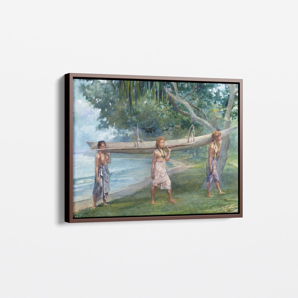 Girls Carrying a Canoe | John LaFarge | Ave Legato Art Prints