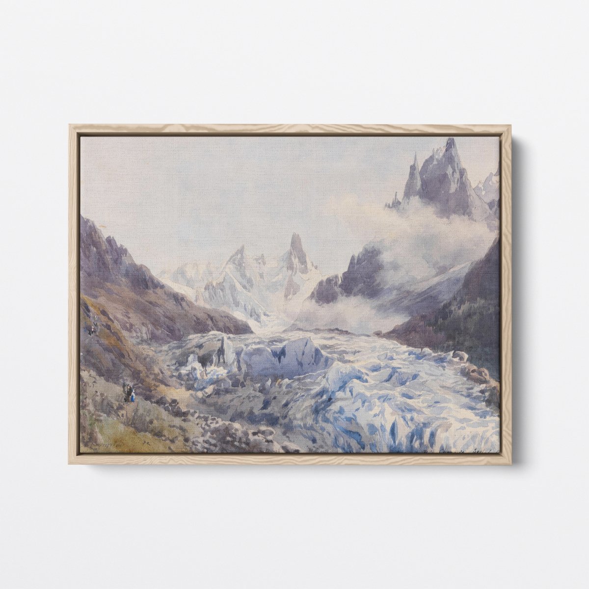 Glacier des Bois, Chamonix | Edward Compton | Ave Legato Art Prints