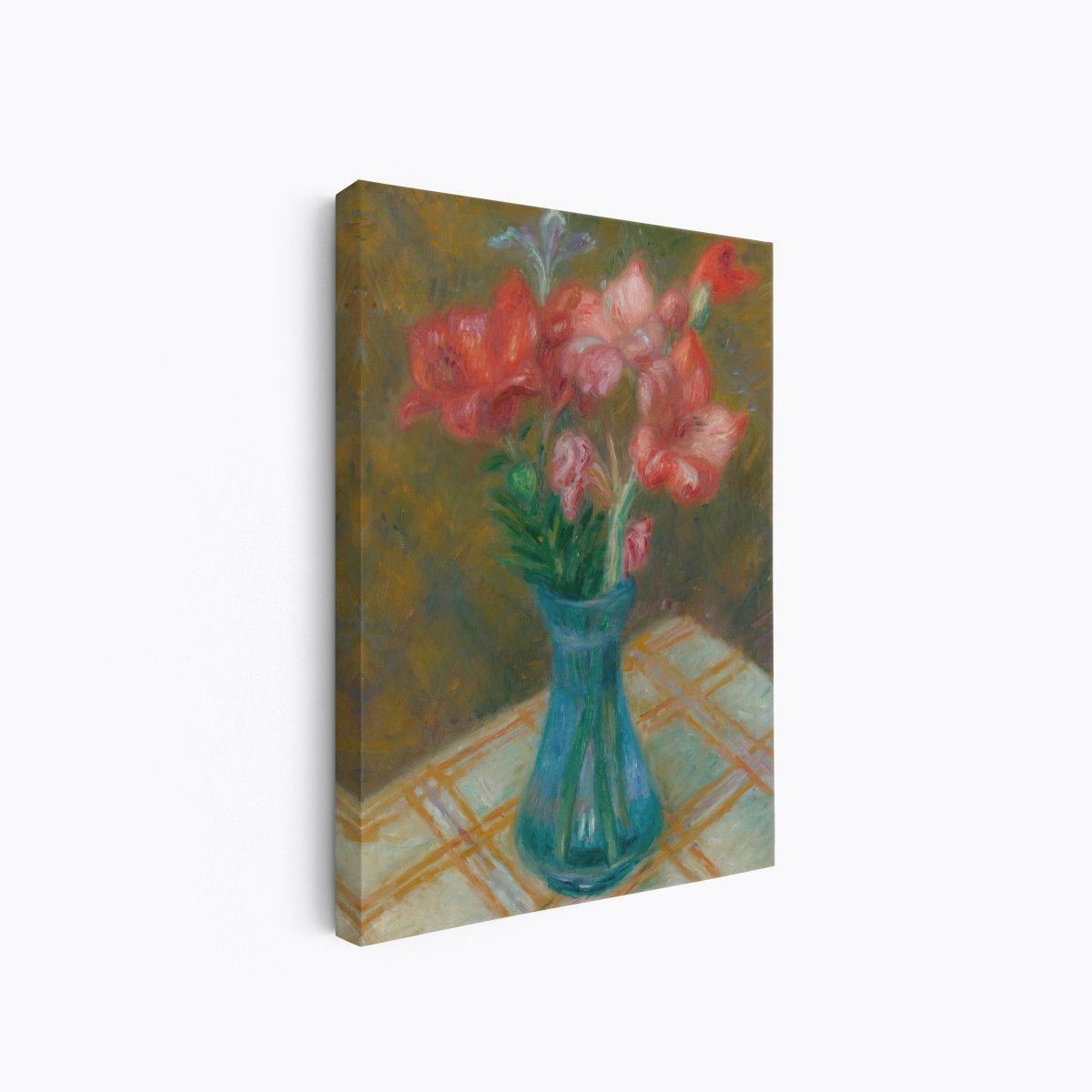 Gladiolas in Green Glass Vase | William Glackens | Ave Legato Art Prints