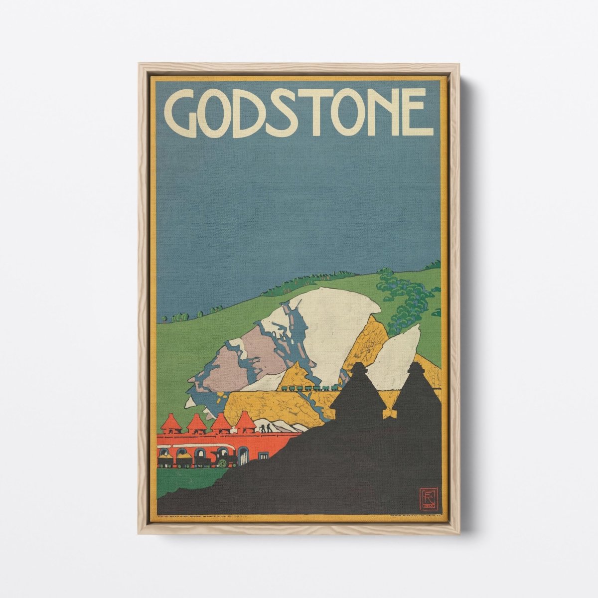 Godstone, Surrey, England | Edward Kauffer | Ave Legato Art Prints