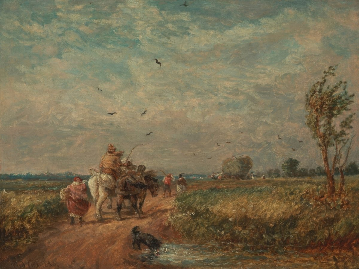 Going to the Hayfield | David Cox | Ave Legato Art Prints