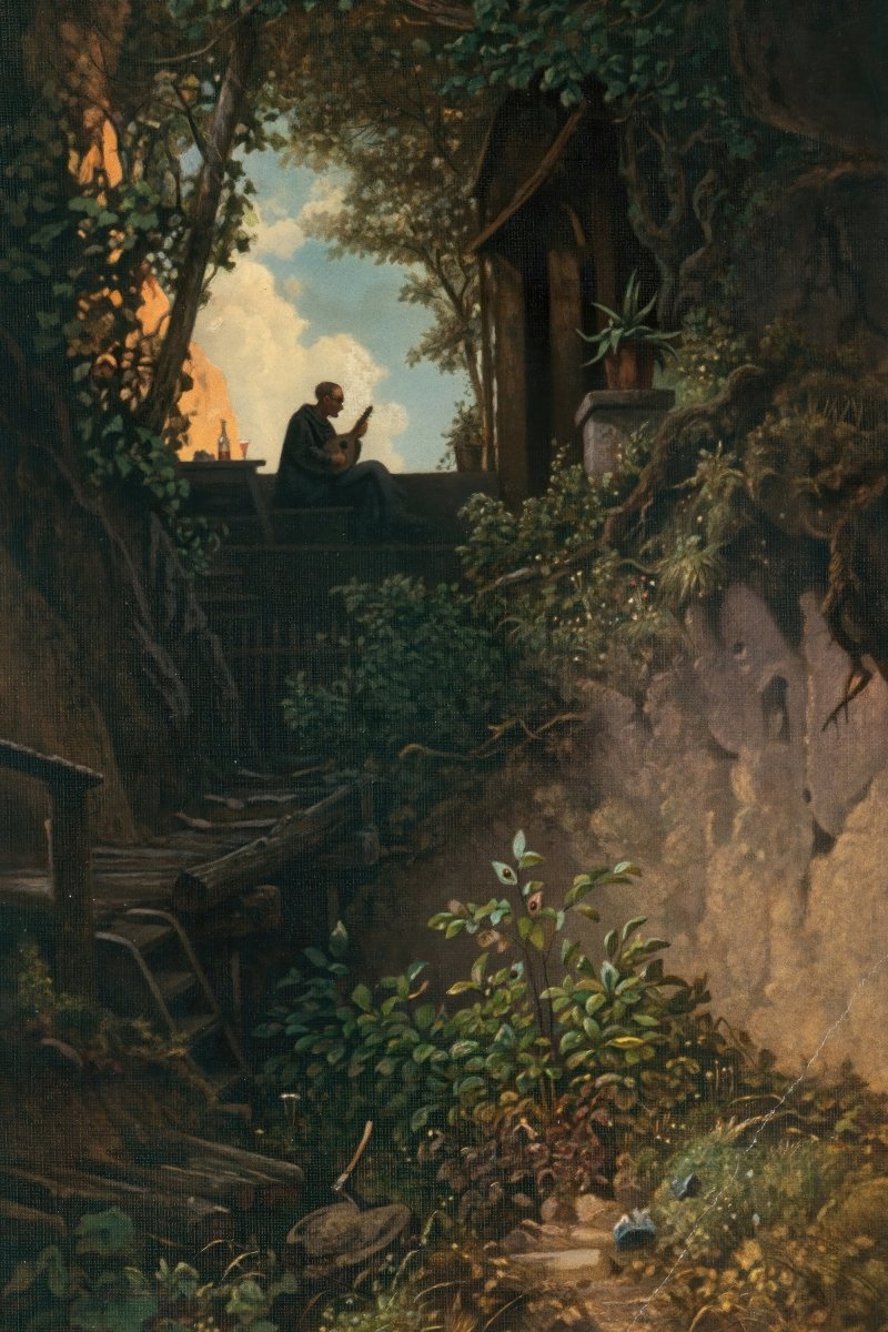 Golden Evening | Carl Spitzweg | Ave Legato Art Prints