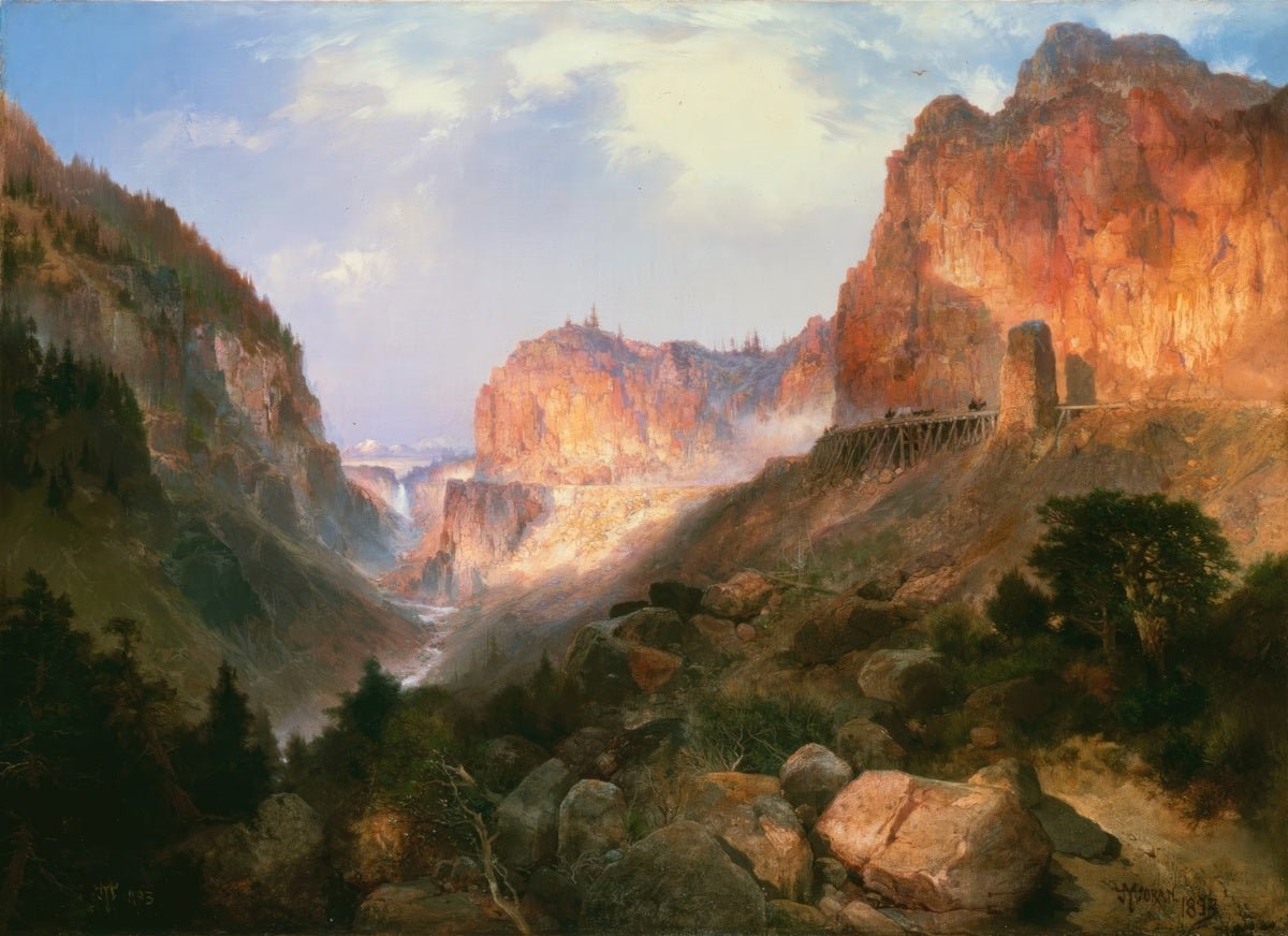 Golden Gate, Yellowstone National Park | Thomas Moran | Ave Legato Art Prints