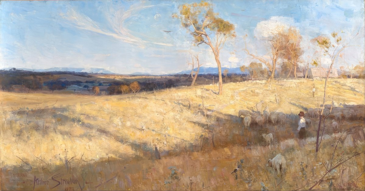 Golden Summer | Arthur Streeton | Ave Legato Art Prints