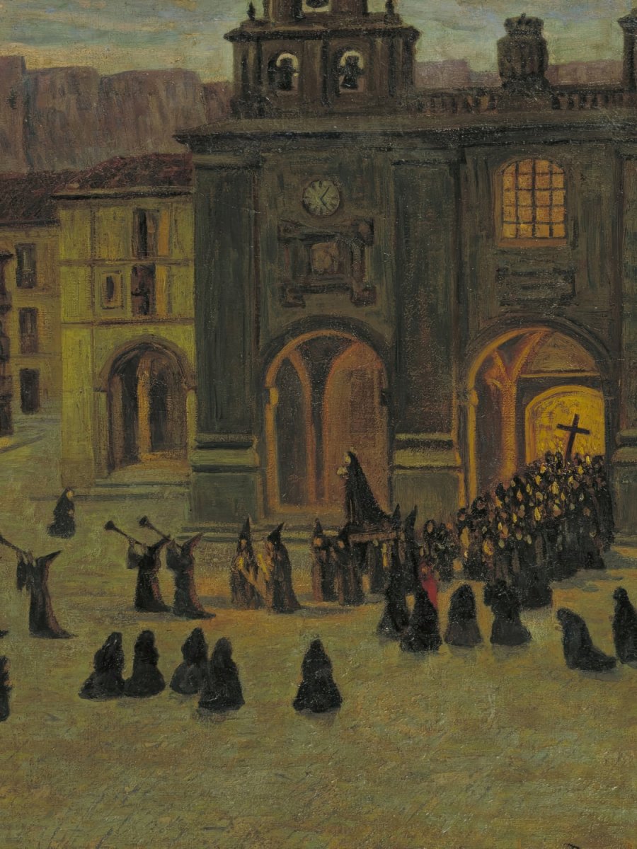 Good Friday Morning in Orduña | Darío de Regoyos | Ave Legato Art Prints