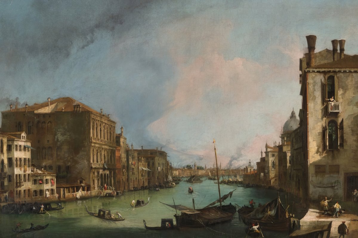 Grand Canal, Rialto Bridge | Canaletto | Ave Legato Art Prints