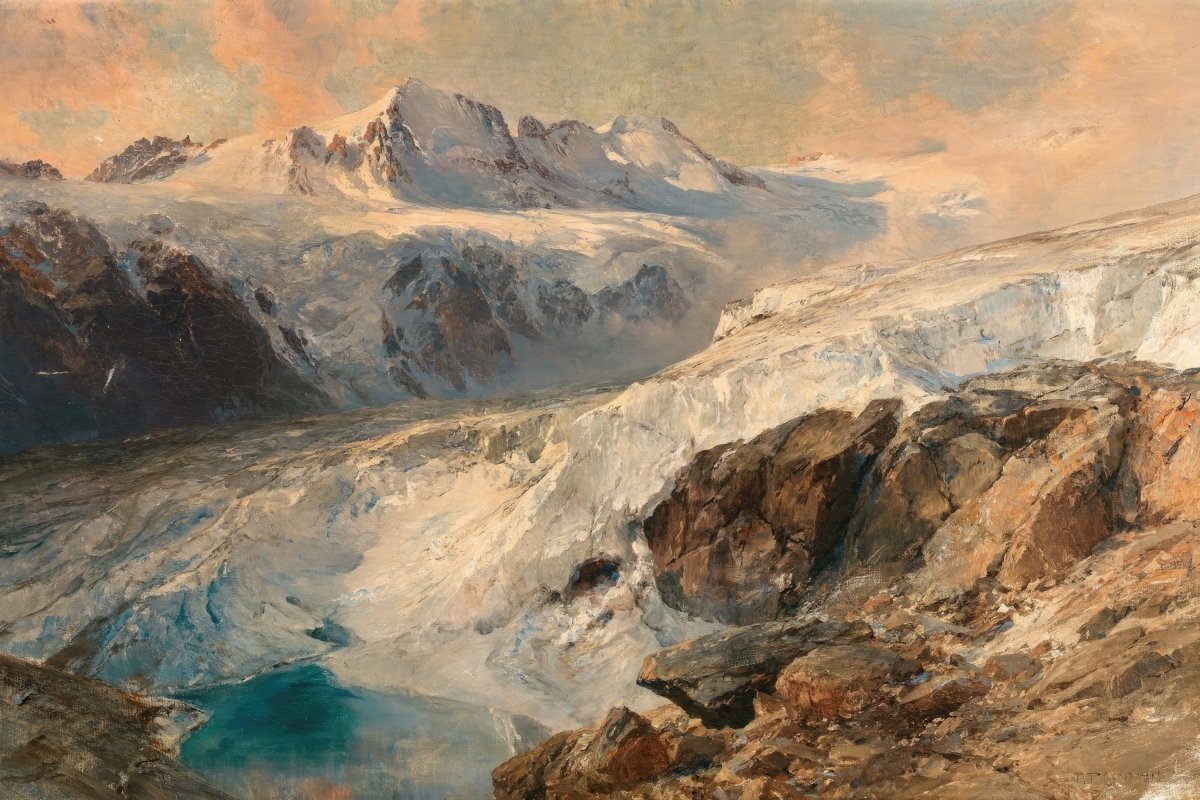 Grand Croux Glacier | Edward Compton | Ave Legato Art Prints