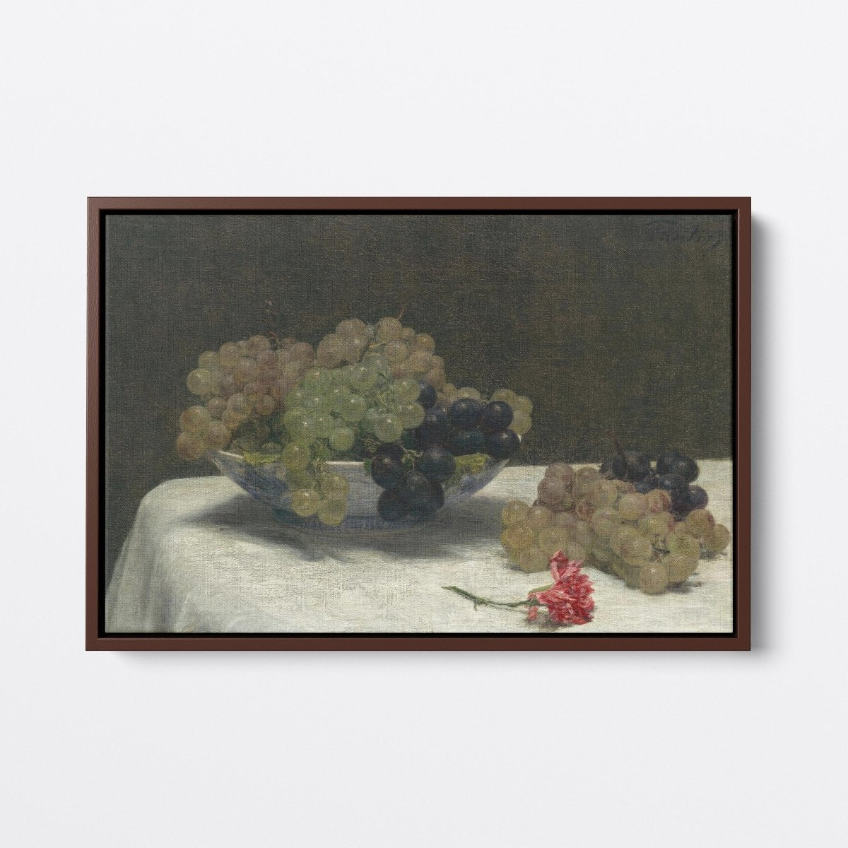 Grapes and a Carnation | Henri Fantin - Latour | Ave Legato Art Prints