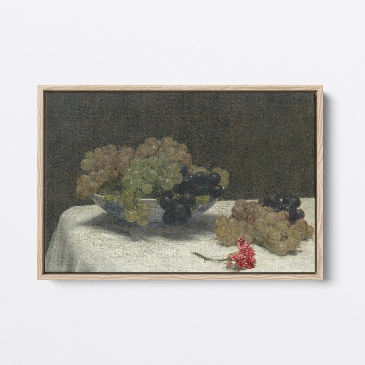 Grapes and a Carnation | Henri Fantin - Latour | Ave Legato Art Prints