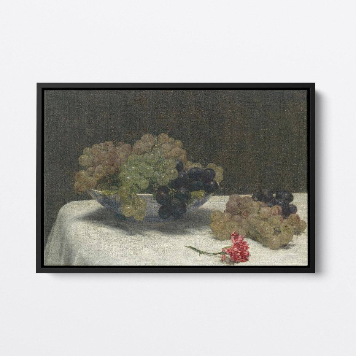 Grapes and a Carnation | Henri Fantin - Latour | Ave Legato Art Prints