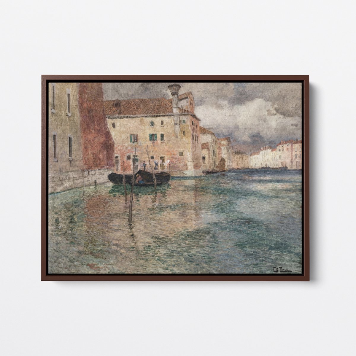 Gray Day in Venice | Frits Thaulow | Ave Legato Art Prints