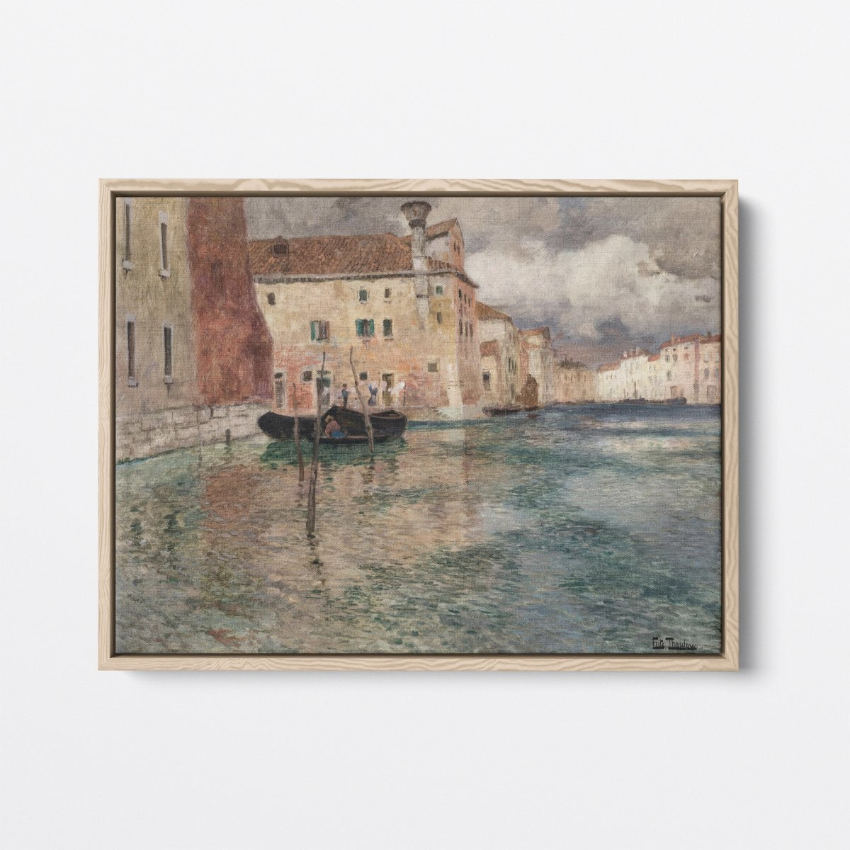 Gray Day in Venice | Frits Thaulow | Ave Legato Art Prints