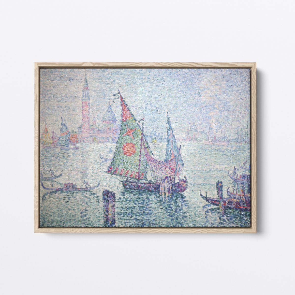 Green Sailing | Paul Signac | Ave Legato | Canvas Art Prints | Vintage Artwork