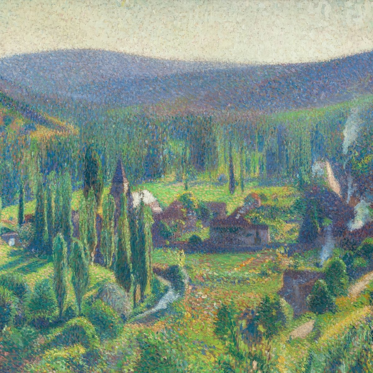 Green Valley at Labastide - du - Vert | Henri Martin | Ave Legato Art Prints