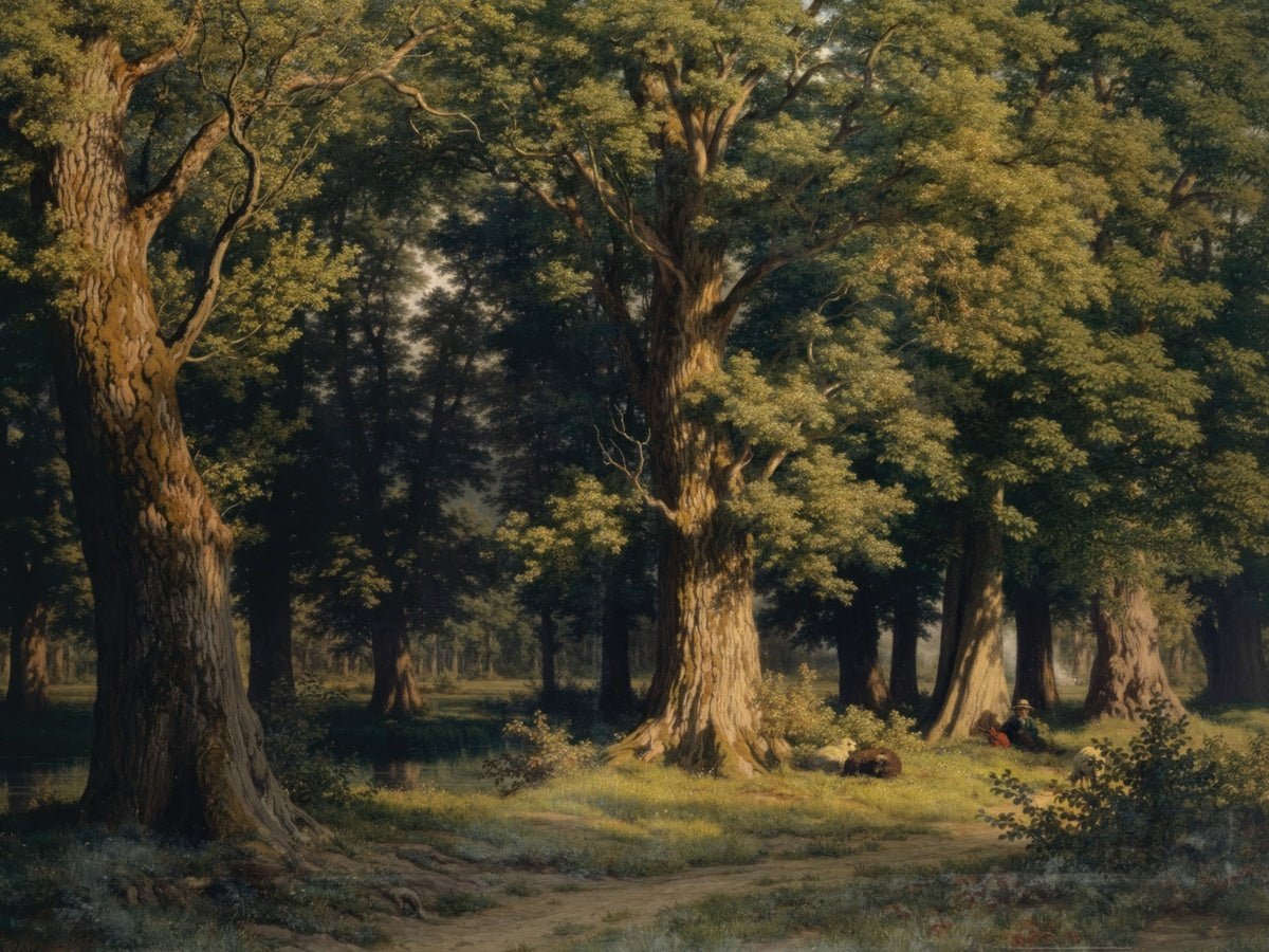 Grove Near Lucerne | Robert Zünd | Ave Legato Art Prints