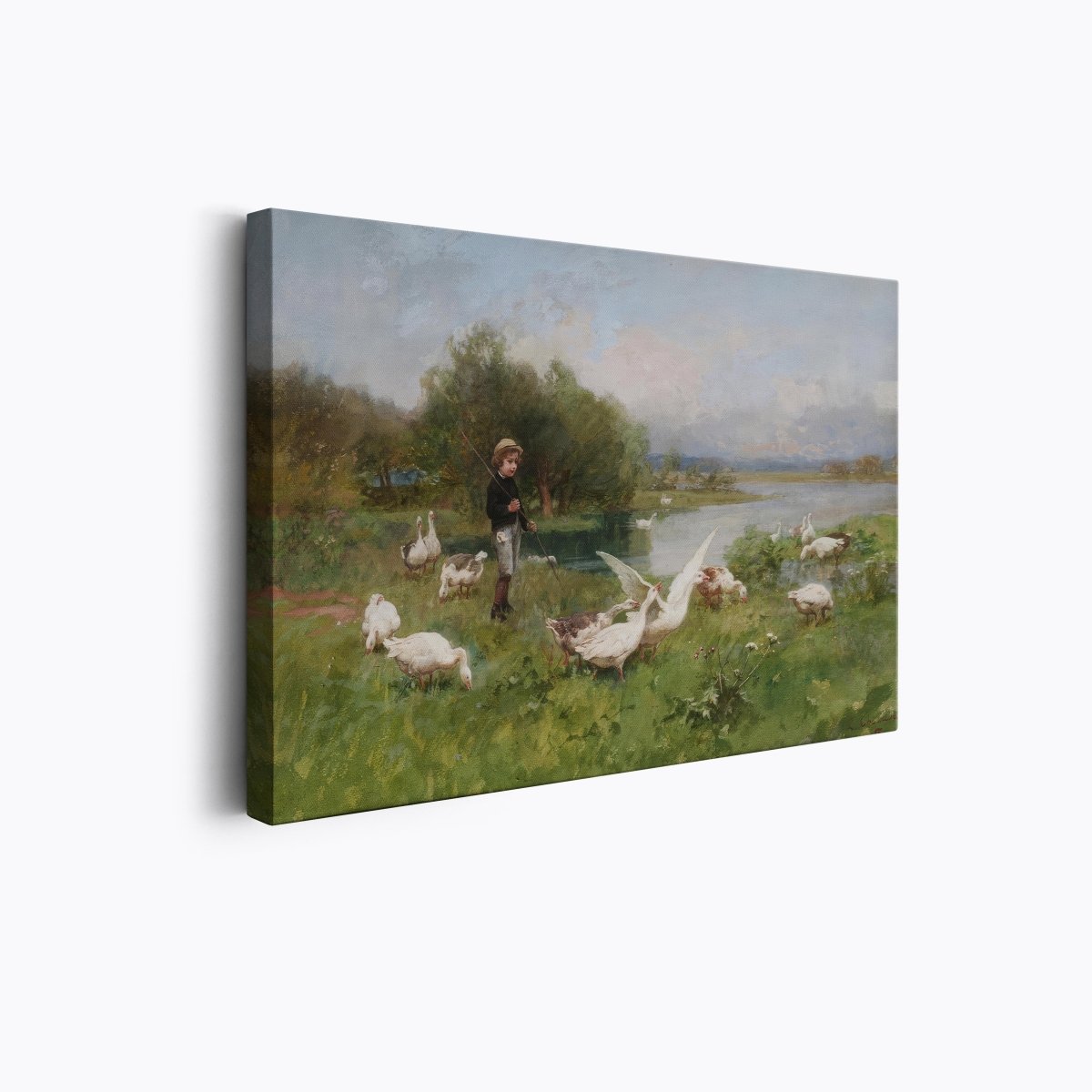 Guarding The Flock | Luigi Chialiva | Ave Legato Art Prints