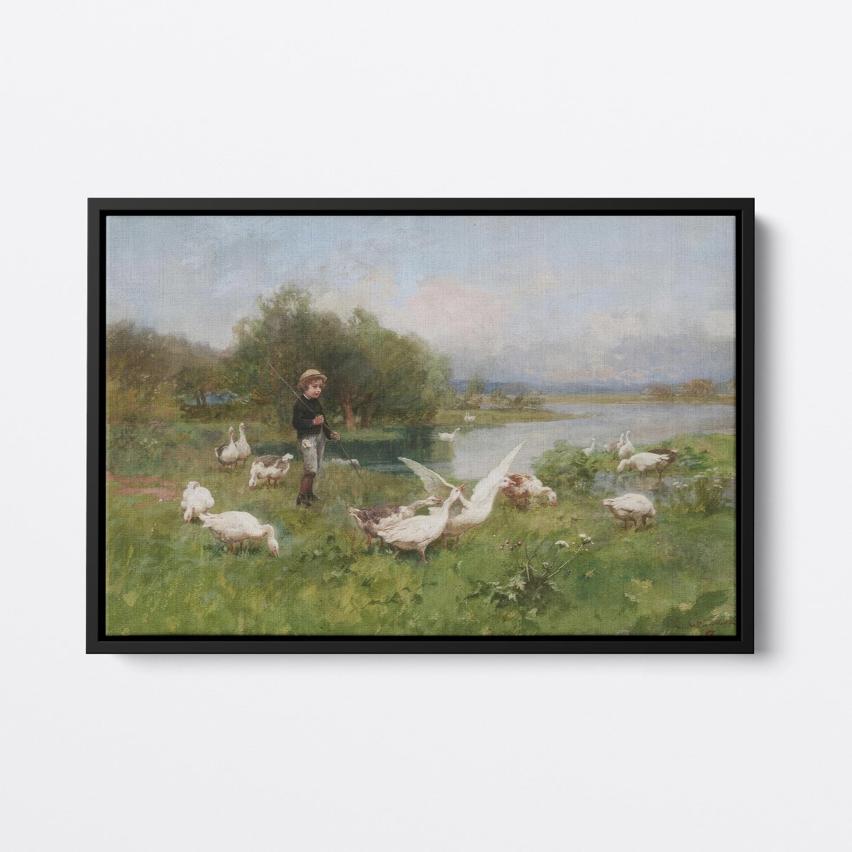 Guarding The Flock | Luigi Chialiva | Ave Legato Art Prints