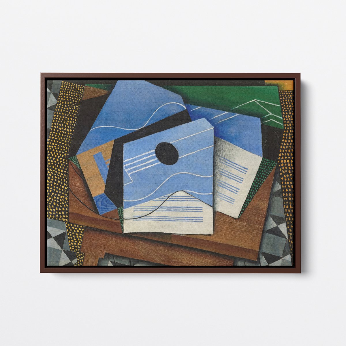 Guitar on a Table | Juan Gris | Ave Legato Art Prints